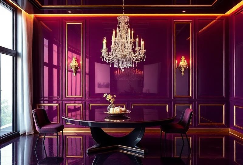 High Gloss Lacquer Walls